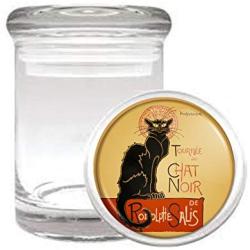 Chat Noir Nightclub Poster Medical Odorless Glass Jar