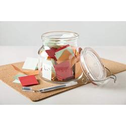 Luigi Bormioli 12162/01 Lock-Eat 50.75 oz Handy Glass Food Jar, 1 Piece, Clear