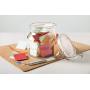 Luigi Bormioli 12162/01 Lock-Eat 50.75 oz Handy Glass Food Jar, 1 Piece, Clear