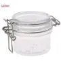 Bocal Rond en Plastique de 120 ml avec Bouchon Clip Etanche - Récipient de Rangement Alimentaire, Ustensiles de Cuisine, Conservation, Cosmétiques, Crèmes Bocal Rond en Plastique de 120 ml avec Bouchon Clip Etanche - Récipient de Rangement Alimentaire, Ustensiles de Cuisine, Conservation, Cosmétiques, Crèmes