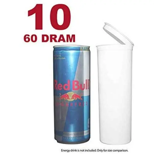 Contenant W Gallery 10 Blanc 60 Dram Pop Top - Récipients Hermétiques Anti-Odeur - Flacons Plastiques Médicaux de Qualité pour Pilules, Herbes, Fleurs, Compléments Alimentaires, Lot de Gros, Pas de Pots en Verre Contenant W Gallery 10 Blanc 60 Dram Pop Top - Récipients Hermétiques Anti-Odeur - Flacons Plastiques Médicaux de Qualité pour Pilules, Herbes, Fleurs, Compléments Alimentaires, Lot de Gros, Pas de Pots en Verre