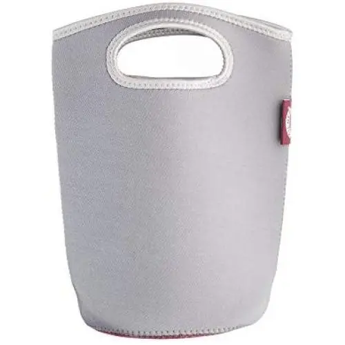 Kilner Make & Take Transportbeutel für 1-Liter-Korkenstopfgläser, Neopren, Grau, 2,5 x 21 x 25 cm