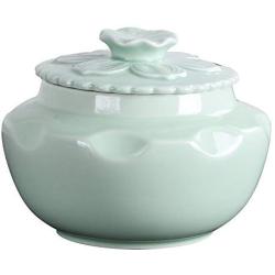 JKCOM Tea Canister Tea Storage Jar Dried Fruit Cans Chinese Celadon (2)