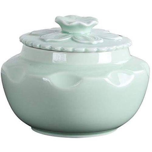 JKCOM Tea Canister Tea Storage Jar Dried Fruit Cans Chinese Celadon (2)