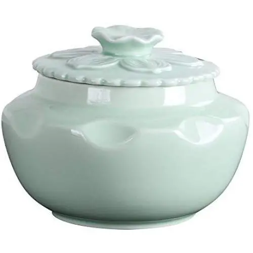 JKCOM Tea Canister Tea Storage Jar Dried Fruit Cans Chinese Celadon (2) JKCOM Tea Canister Tea Storage Jar Dried Fruit Cans Chinese Celadon (2)