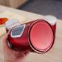 Coffee Beans Sealed Cans Creative Stainless Steel Storage Tank Kitchen Snacks Sealed Cans Red Tea Candy Box Wedding With Gifts (red) Kitchen Storage (Color : Red, Size : 1.5L)