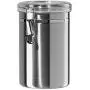Contenitore en Métal Inoxydable pour Cuisine – Magnifique pour Plan de Chasse, 64 fl oz (1.9 L), Conteneur de Stockage Alimentaire, Pour Thé, Café, Sucre, Farine - SilverOnyx - 1 Pièce Contenitore en Métal Inoxydable pour Cuisine – Magnifique pour Plan de Chasse, 64 fl oz (1.9 L), Conteneur de Stockage Alimentaire, Pour Thé, Café, Sucre, Farine - SilverOnyx - 1 Pièce