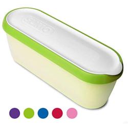 SUMO Homemade Ice Cream Containers: Insulated Tub. Dishwasher Safe. 1.5 Quart (1-Pack, Green)