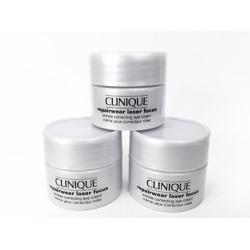 Clinique Repairwear Laser Focus Wrinkle Correcting Eye Cream 15ml/0.5oz Lot of 3x0.17oz Jars