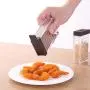 6er Set Neue Küchen Gewürze Dose Würzeespeicher Glasbehälter für Salz, Pfeffer, Kurkuma, Gewürzwerkzeuge, Elfenbein