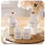 Japanese Style Ceramic Seasoning Bottle Vintage Of Vinegar Oil Bottle Food Container Spices Storage Box Kitchen Jars 1Set