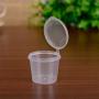 LoCbaT- 50 Pcs Set 40ml Transparent Sauce Cup Plastic Disposable Sugar Ketchup Food Storage Container Salad - Container Container Spice Multitool Storag Box Box Wedding Porce