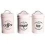 32gagwwc 3Pcs/Set Tea Coffee Sugar Storage Canister Kitchen Spice Jar Candy Pot with Lid Kitchen Accessory Round Outdoor Storage Coffee Bag - Creamy White 32gagwwc 3Pcs/Set Tea Coffee Sugar Storage Canister Kitchen Spice Jar Candy Pot with Lid Kitchen Accessory Round Outdoor Storage Coffee Bag - Creamy White