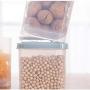 YTF-Plastic storage tank, food storage box with lid, kitchen cereal storage box