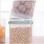 YTF-Plastic storage tank, food storage box with lid, kitchen cereal storage box