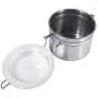 Wandisy Stainless Steel Kitchen Food Storage Container,Tea Jars Coffee Pots Sugar Containers Tins Kitchen Storage Canisters(S) Wandisy Stainless Steel Kitchen Food Storage Container,Tea Jars Coffee Pots Sugar Containers Tins Kitchen Storage Canisters(S)