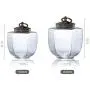 Bouteilles de Rangement en Verre TAOTAOSDJ – Réservoir de Cuisine pour Thé, Café, Graines, Épices – Idéales pour le Service de Thé et de Café Bouteilles de Rangement en Verre TAOTAOSDJ – Réservoir de Cuisine pour Thé, Café, Graines, Épices – Idéales pour le Service de Thé et de Café