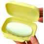 Maikouhai New Bathroom Dish Plate Case Home Shower Travel Hiking Holder Container Soap Box (S)