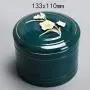 Pot à Thé Floral avec Tampon d'Empreinte de Main, Caddy de Teaware, Accessoires, Récipient à Graines de Café, Boîtes, 3