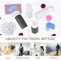 Travel Bottles Leakproof Silicone Refillable Travel Containers,Travel Size Toiletries Containers TSA Approved