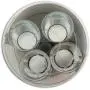 Youdoit 12 mini zinc buckets 6 cm Youdoit 12 mini zinc buckets 6 cm
