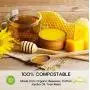 Certified Beeswax Wrap - Food Wrap and Sandwich Container - Eco Friendly and Sustainable - Natural Organic Reusable - Small Medium Large Storage Set Certified Beeswax Wrap - Food Wrap and Sandwich Container - Eco Friendly and Sustainable - Natural Organic Reusable - Small Medium Large Storage Set