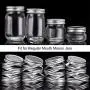 8pcs Pack Regular Mouth Mason Jar Lids for Ball Kerr and More, Made of 304 Stainless Steel, 100% Rust-proof and Leak-proof Storage Caps for Mason Jars 8pcs Pack Regular Mouth Mason Jar Lids for Ball Kerr and More, Made of 304 Stainless Steel, 100% Rust-proof and Leak-proof Storage Caps for Mason Jars