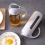 Kitchen Food Storage Jar Airtight Food Storage Kitchen Glass Jar Moisture-Proof Home Multi-Purpose Jam Bottle Cruet Automatic Opening And Closing Glass Oil Bottle Leakproof Oil Bottle