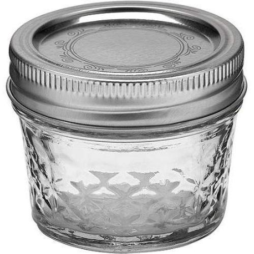 Ball 12-Count 4-Ounce Jelly Jars with Lids and Bands