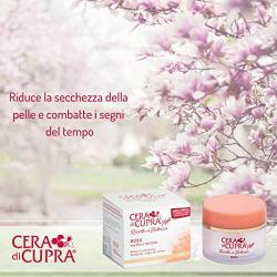 Cera di Cupra Plus ''Rosa per Pelli Secche'' Cream for Dry Skin, Anti-age Formula - 3.4 Fluid Ounces (100ml) Jar [ Italian Import ]