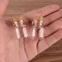 Bouteilles en verre miniatures 4ml 2225 12,5mm (100 pièces) avec bouchon en liège – Petites fiole artisanales pour mariage, cadeaux. Bouteilles en verre miniatures 4ml 2225 12,5mm (100 pièces) avec bouchon en liège – Petites fiole artisanales pour mariage, cadeaux.