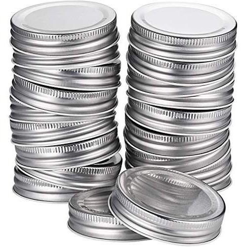 24er Mason Jar Deckel Silikon Dichtungen, Regular Mouth, Abdichtend, Sicherer Lagerung, Fest Deckel
