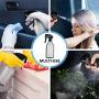 Plastic Spray Bottles for Cleaning Solutions，10OZ Reusable Empty Container with Durable Black Trigger Sprayer, for Disinfection Gardening Blended Essential Oils - Hair Care Moisturize - 3Pack
