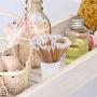 Gmark 200pcs Count 6'' Cotton Swabs Wooden Sticks Cotton Tipped Applicator GM1091A