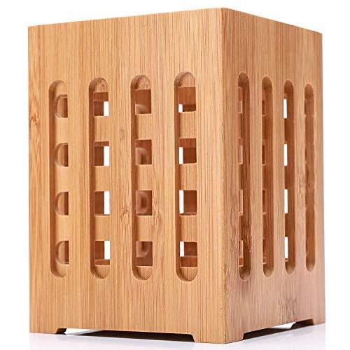 Best Quality - Bottles,Jars & Boxes - Kitchen Utensil Set Holder Shelf Storage Containers Food Storage Square Bamboo Kitchenware Tube Chopsticks Office Box Container - by VietFA - 1 PCs