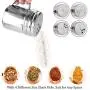 Bouteille à Sel Rotative en Acier Inoxydable JUSTDOLIFE - 3 Pièces (Sel, Sucre, Épices) Bouteille à Sel Rotative en Acier Inoxydable JUSTDOLIFE - 3 Pièces (Sel, Sucre, Épices)
