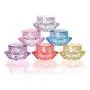 30 Pièces de Pots et Flacons en Plastique Transparent pour Échantillons de Cosmétiques - Contenants pour Crème Visage, Eyeshadow, Ongles, Poudre et Beauté – Différents Couleurs de Couvercles. 30 Pièces de Pots et Flacons en Plastique Transparent pour Échantillons de Cosmétiques - Contenants pour Crème Visage, Eyeshadow, Ongles, Poudre et Beauté – Différents Couleurs de Couvercles.