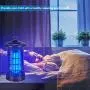 Supink Mückenwender für Drinnen & Draußen, elektrischer Mücken- und Insektenvernichter Lampe (4200V Hochleistung), wasserdichte Mückenfallen mit 18W Glühbirne für Zuhause, Garten, Hof, Terrasse, Schlafzimmer