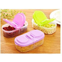 4PCS Plastic Storage Containers Multi-function Food Storage Organizer Boxes For Refrigerator Fridge Cabinet Desk