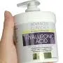 Advanced Clinicals Hyaluronsäure Creme & Hyaluronsäure Serum Set! Sofortige Feuchtigkeit für Gesicht und Körper. Zielgerichtet gegen Falten und feine Linien. Großes 16 oz Creme & großes 1,75 oz Serum.