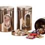 Storage Set - Nocm 3pcs Stainless Steel Window Canister Tea Coffee Sugar Nuts Jar Storage Set Silver - Flour Food Sets Settee Coffee Garage Black Baby Storage Bench Shelf Kids Prokeeper Pantr