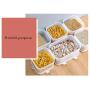 YTF-Plastic storage tank, food storage container, food storage box, easy to open and easy to clean