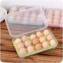 AIUSD Useful Refrigerator Eggs Storage Box 15 Eggs Holder Food Storage Container Case Home Supplies Christmas New Year Decoration Big Sales