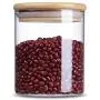 CENSUN Borosilicate Glass Airtight Canister Food Storage Container Jar with Bamboo Lid (500ML), SYTGYBL236 CENSUN Borosilicate Glass Airtight Canister Food Storage Container Jar with Bamboo Lid (500ML), SYTGYBL236