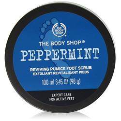 The Body Shop Peppermint Reviving Pumice Exfoliating Foot Scrub, 100ml