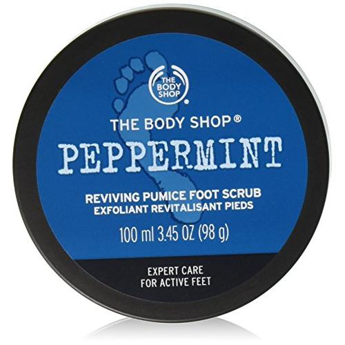 The Body Shop Peppermint Reviving Pumice Exfoliating Foot Scrub, 100ml
