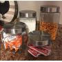 Glass clamp Lid Jar Canister Kitchen Candy Coffee Sugar Spices Airtight Set Storage Food Ebook by MARIA BARDAKI