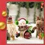 Amosfun Weihnachts-Süßigkeitenbehälter, Essens-Aufbewahrungsdose, Weihnachts-Süßigkeiten-Box für Wohnzimmer, Schlafzimmer
