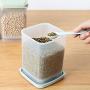 Storage Baskets - Plastic Food Storage Box for Kitchen Food Keep Fresh Jar Bins Container Space-Saving Fridge Storage Boxes
