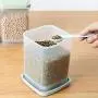 Storage Baskets - Plastic Food Storage Box for Kitchen Food Keep Fresh Jar Bins Container Space-Saving Fridge Storage Boxes